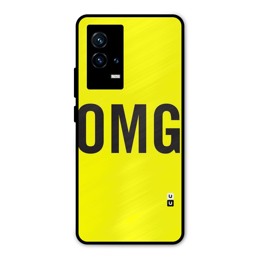 Oh My God Metal Back Case for iQOO 9 5G