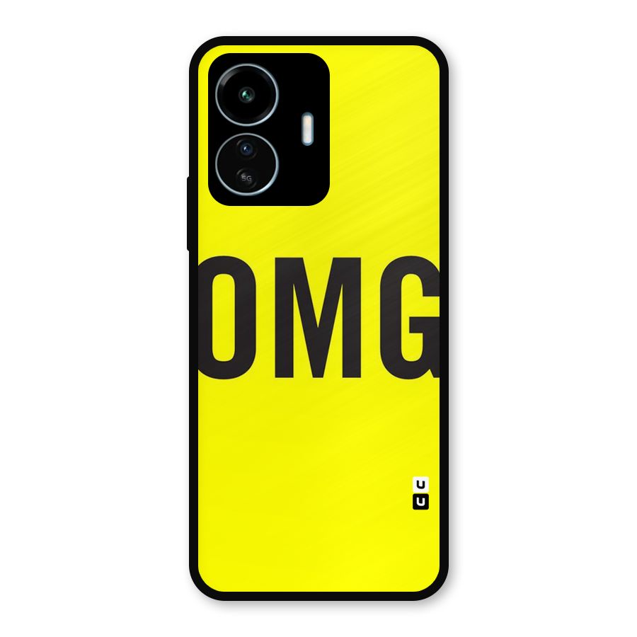Oh My God Metal Back Case for vivo iQOO Z6 Lite 5G