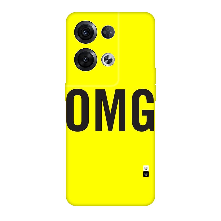 Oh My God Original Polycarbonate Back Case for Oppo Reno8 Pro 5G