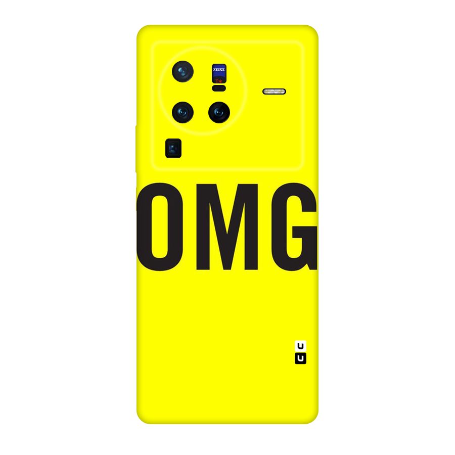 Oh My God Original Polycarbonate Back Case for Vivo X80