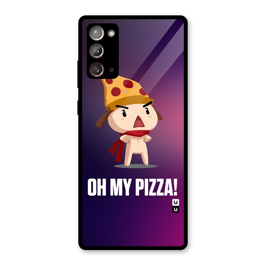 Oh My Pizza Glass Back Case for Galaxy Note 20