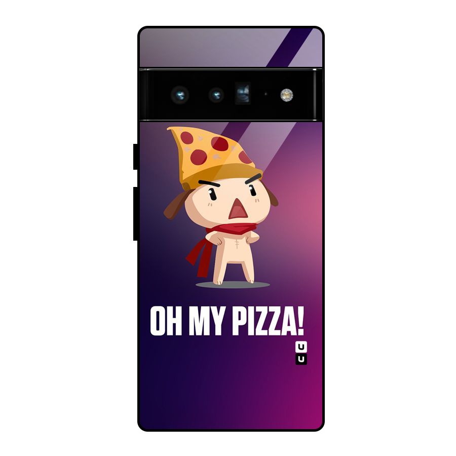 Oh My Pizza Glass Back Case for Google Pixel 6 Pro