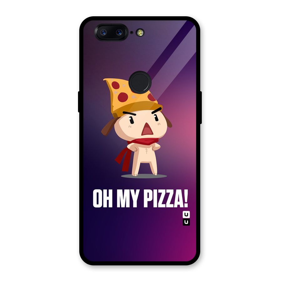Oh My Pizza Glass Back Case for OnePlus 5T