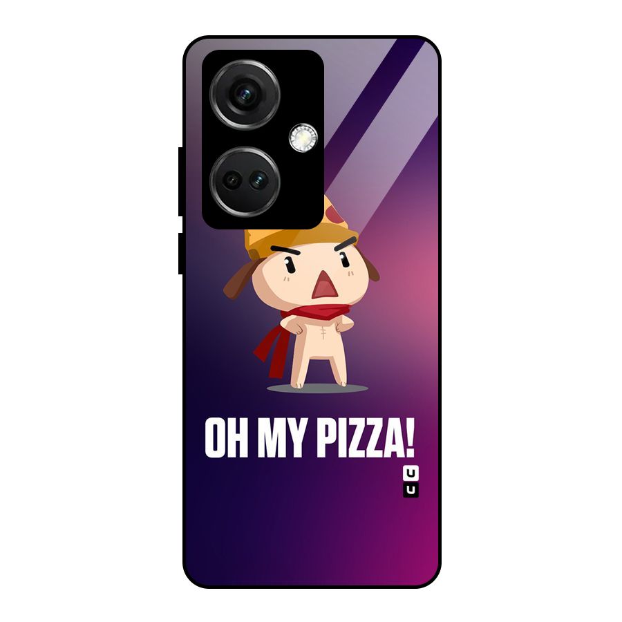 Oh My Pizza Glass Back Case for OnePlus Nord CE 3 5G