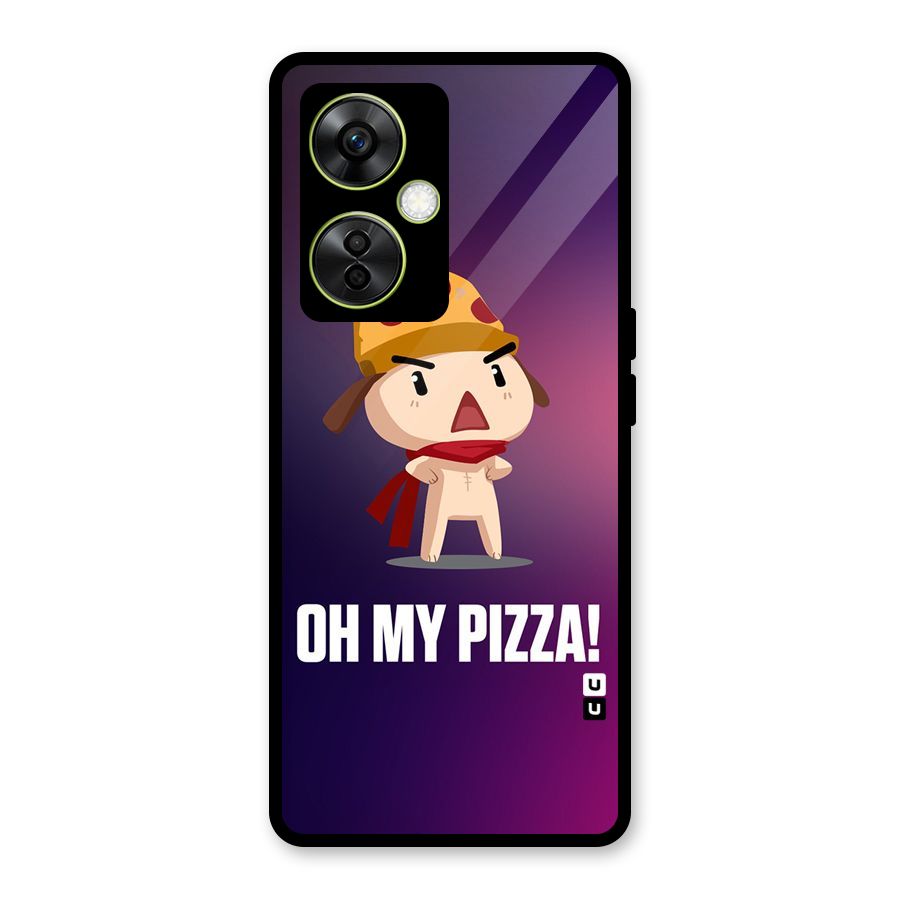 Oh My Pizza Glass Back Case for OnePlus Nord CE 3 Lite