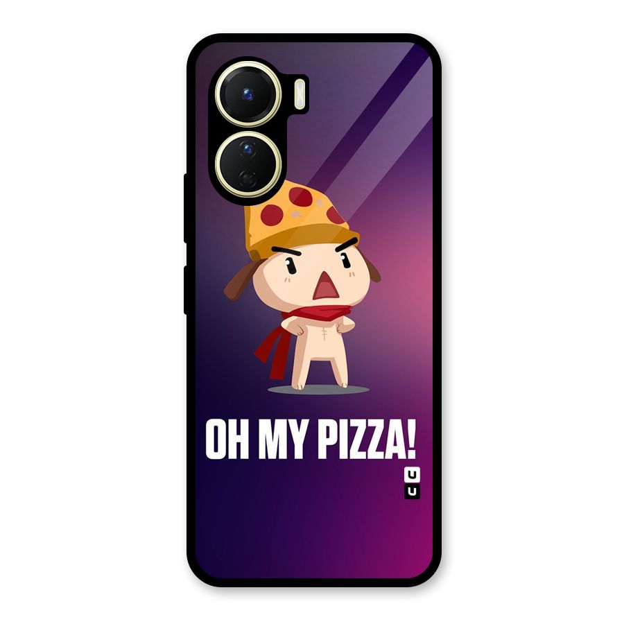 Oh My Pizza Glass Back Case for Vivo Y56