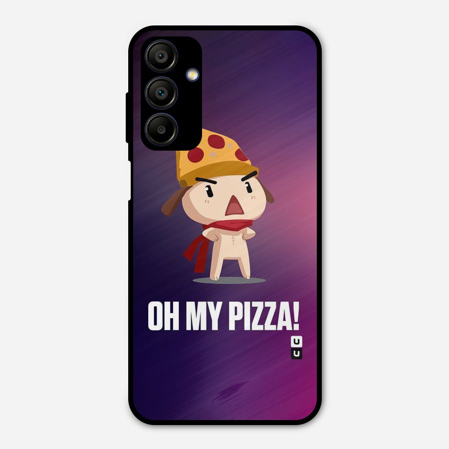 Oh My Pizza Metal Back Case for Galaxy A15 5G