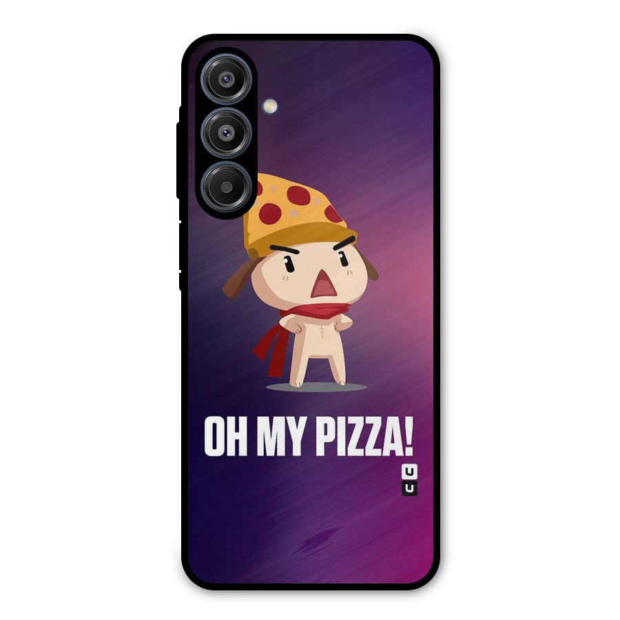 Oh My Pizza Metal Back Case for Galaxy A16 5G