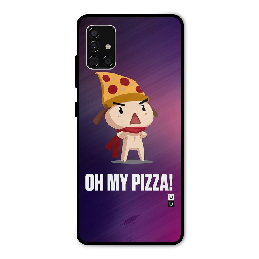 Oh My Pizza Metal Back Case for Galaxy A51
