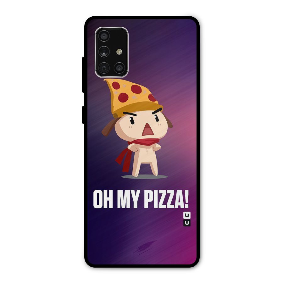 Oh My Pizza Metal Back Case for Galaxy A71