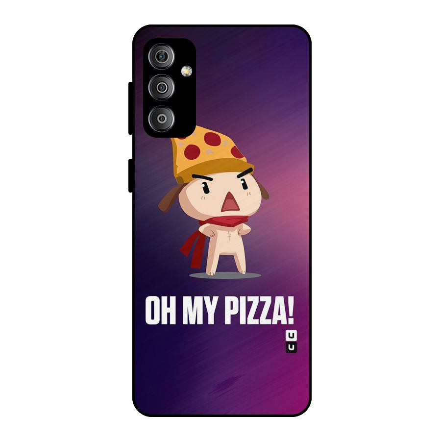 Oh My Pizza Metal Back Case for Galaxy F23