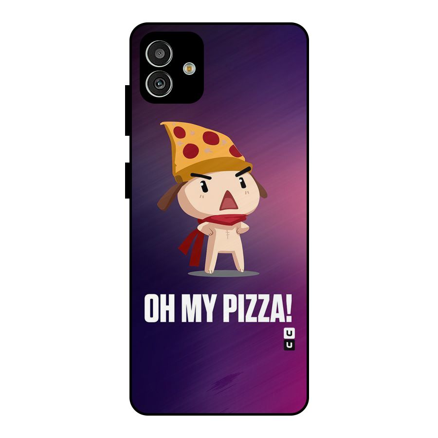 Oh My Pizza Metal Back Case for Galaxy M13 5G