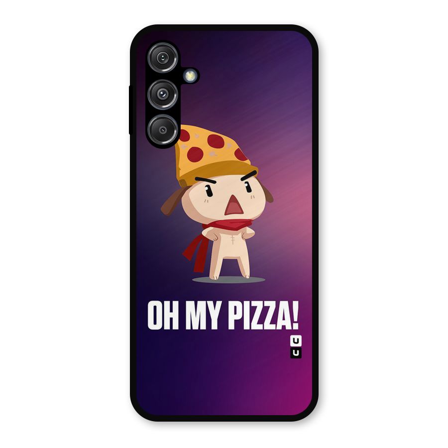 Oh My Pizza Metal Back Case for Galaxy M34 5G
