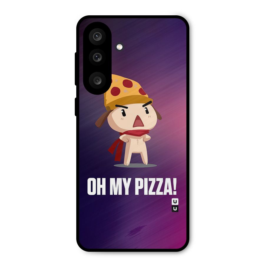 Oh My Pizza Metal Back Case for Galaxy M56