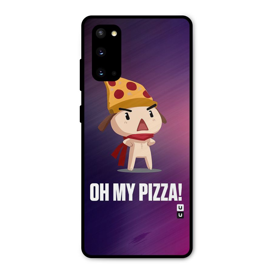 Oh My Pizza Metal Back Case for Galaxy S20
