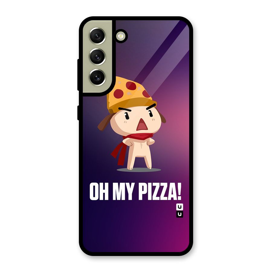 Oh My Pizza Metal Back Case for Galaxy S21 FE 5G (2023)