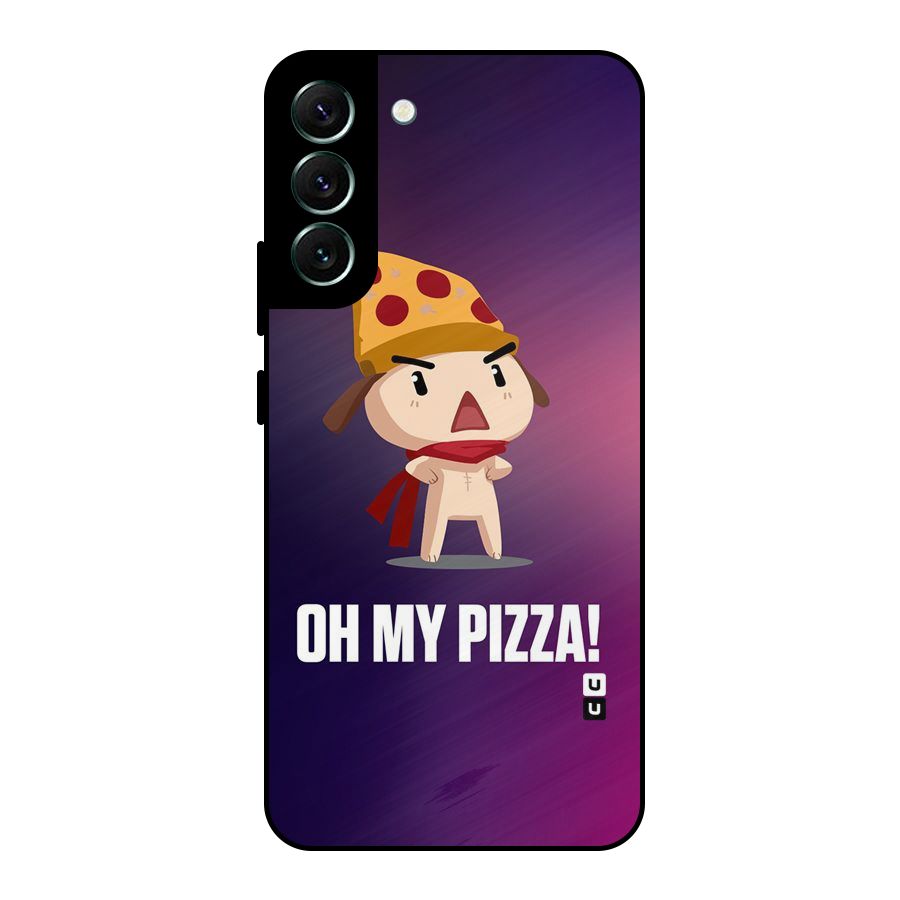 Oh My Pizza Metal Back Case for Galaxy S22 Plus 5G