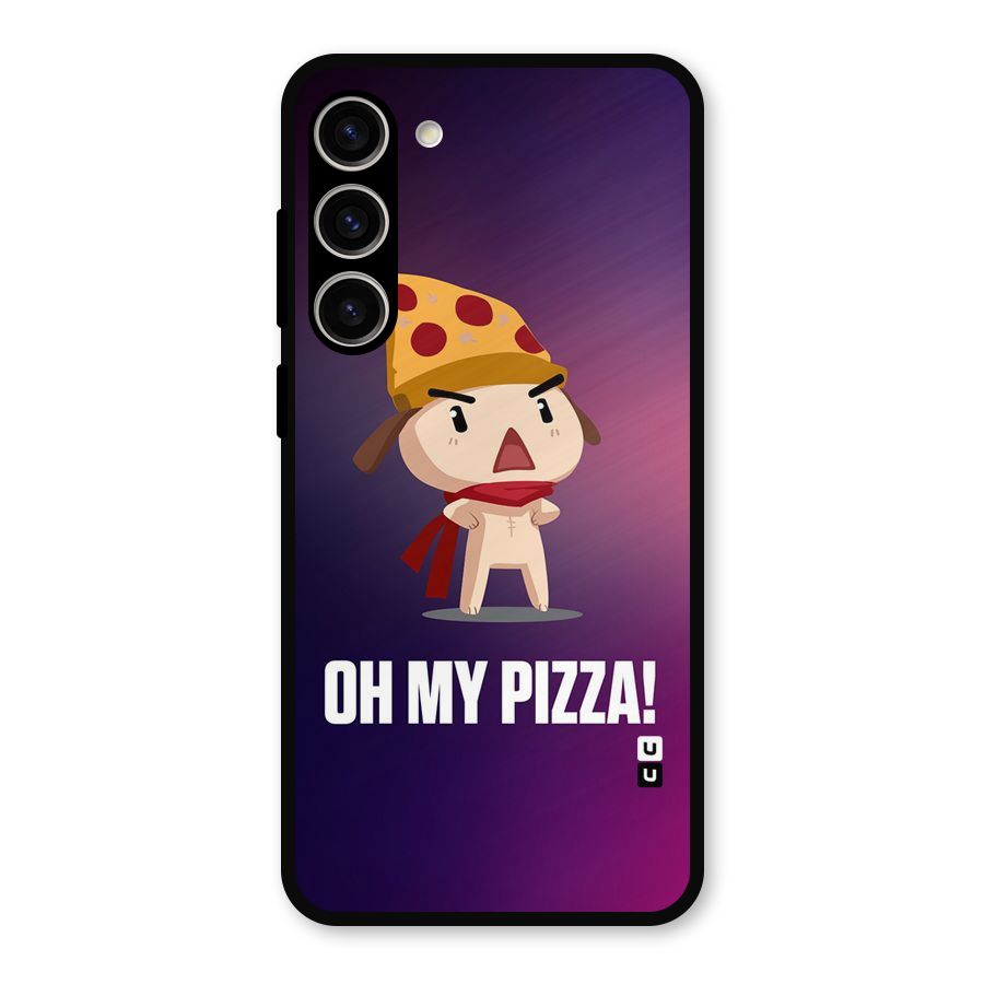 Oh My Pizza Metal Back Case for Galaxy S23 Plus