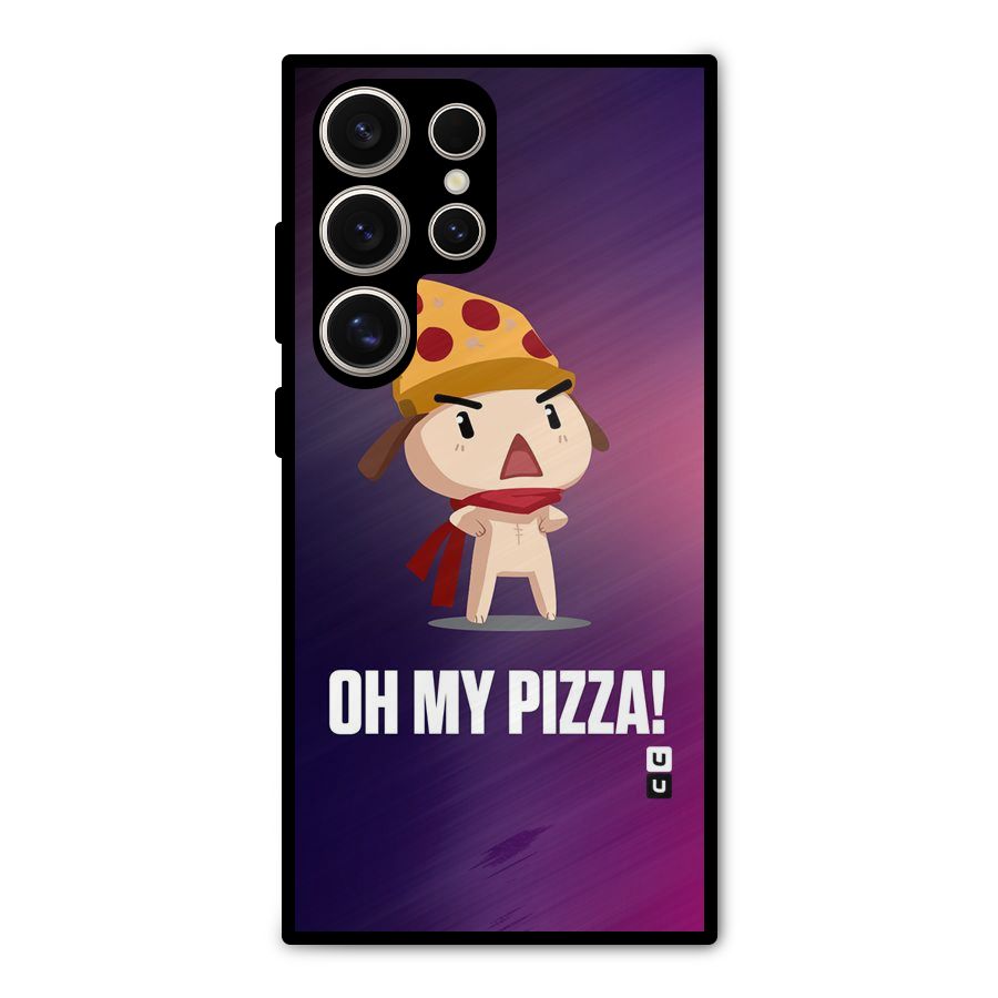 Oh My Pizza Metal Back Case for Galaxy S24 Ultra