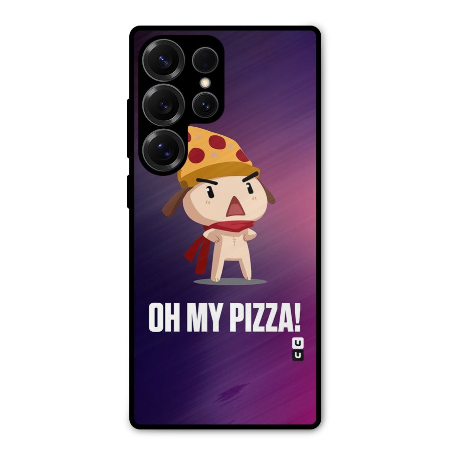 Oh My Pizza Metal Back Case for Galaxy S25 Ultra