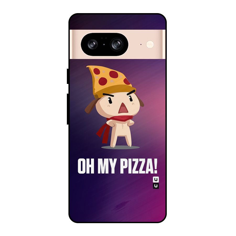 Oh My Pizza Metal Back Case for Google Pixel 8