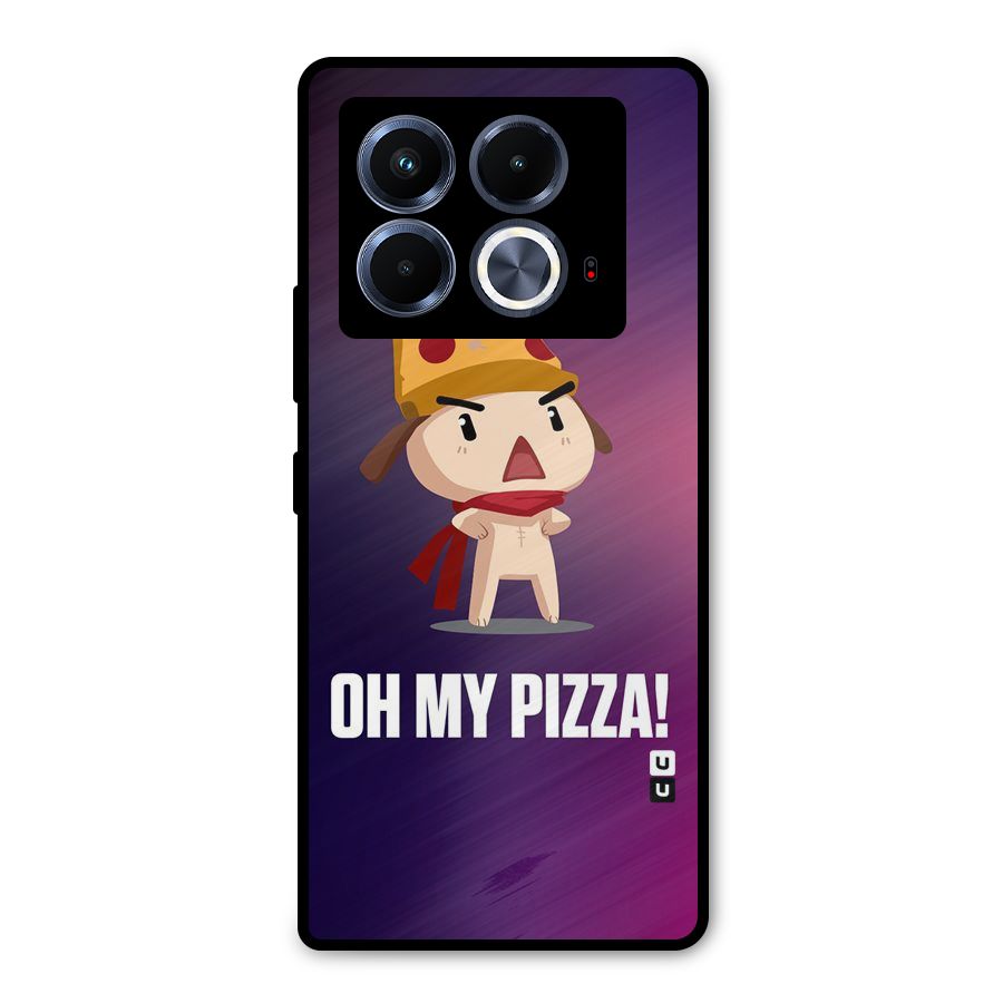 Oh My Pizza Metal Back Case for Infinix Note 40 5G