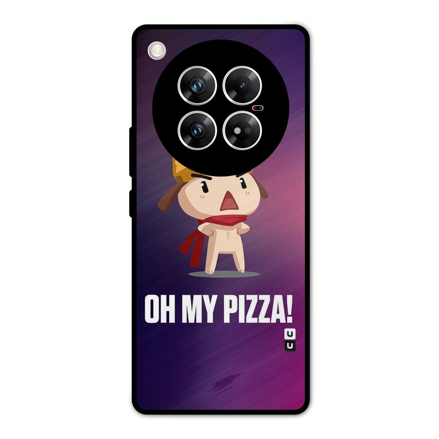 Oh My Pizza Metal Back Case for Infinix Zero 40 5G