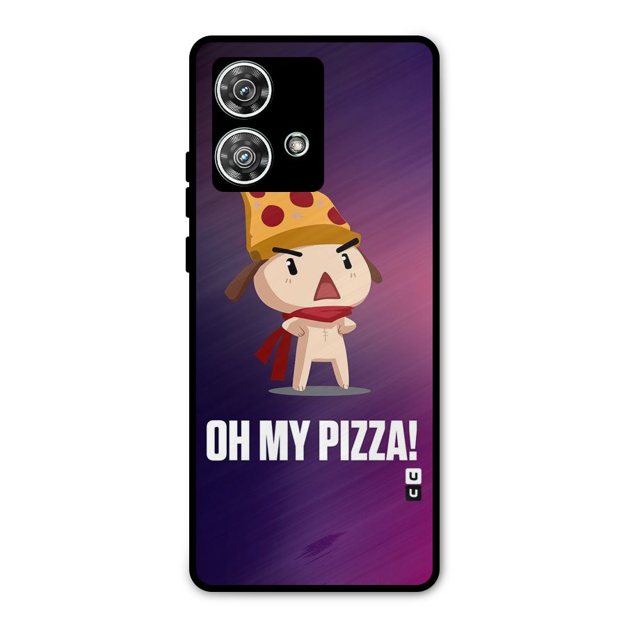 Oh My Pizza Metal Back Case for Motorola Edge 40 Neo