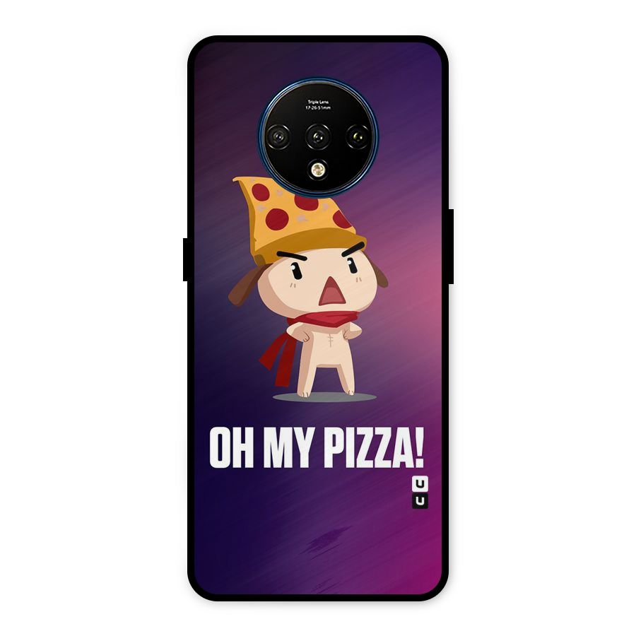 Oh My Pizza Metal Back Case for OnePlus 7T