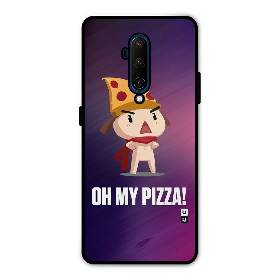 Oh My Pizza Metal Back Case for OnePlus 7T Pro