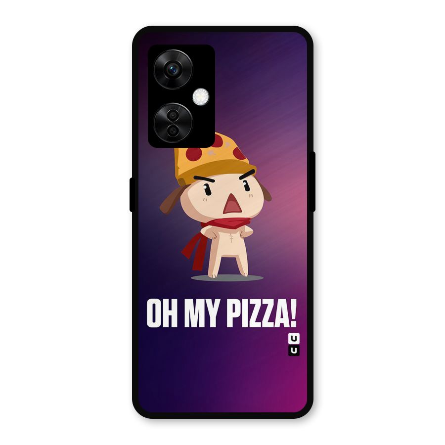 Oh My Pizza Metal Back Case for OnePlus Nord CE 3 Lite