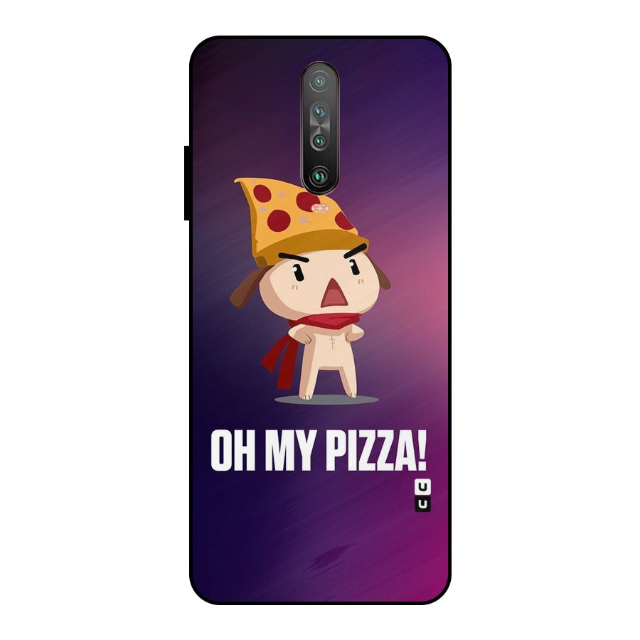 Oh My Pizza Metal Back Case for Poco X2