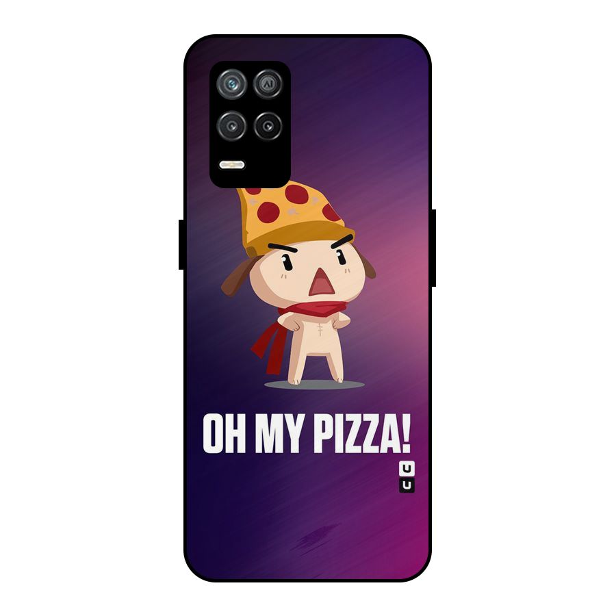 Oh My Pizza Metal Back Case for Realme 8 5G