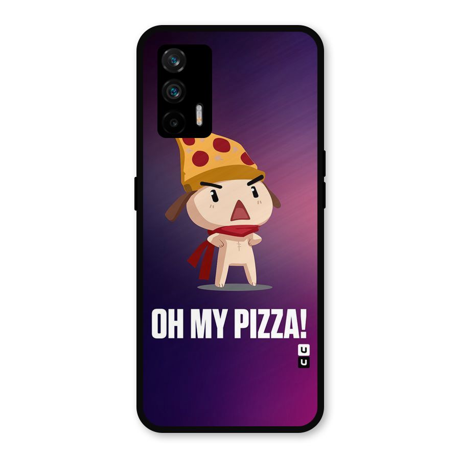 Oh My Pizza Metal Back Case for Realme GT 5G
