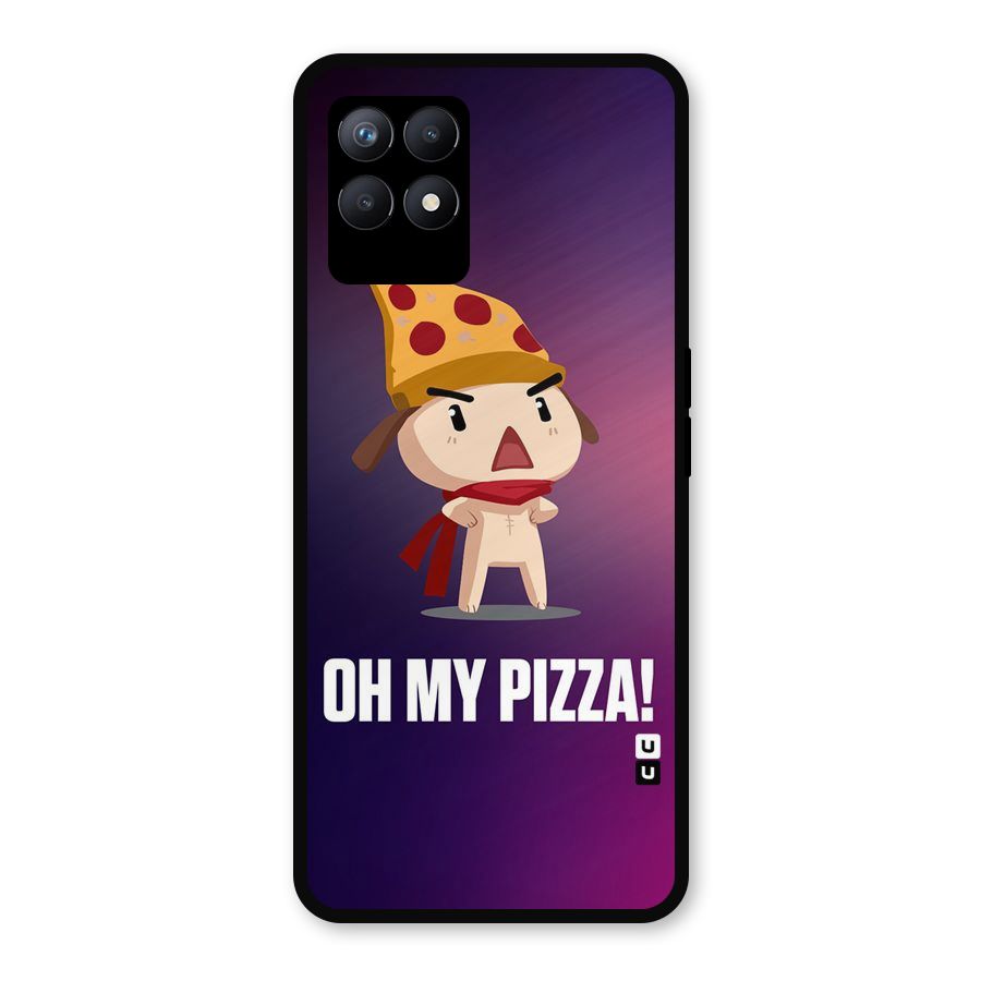 Oh My Pizza Metal Back Case for Realme Narzo 50