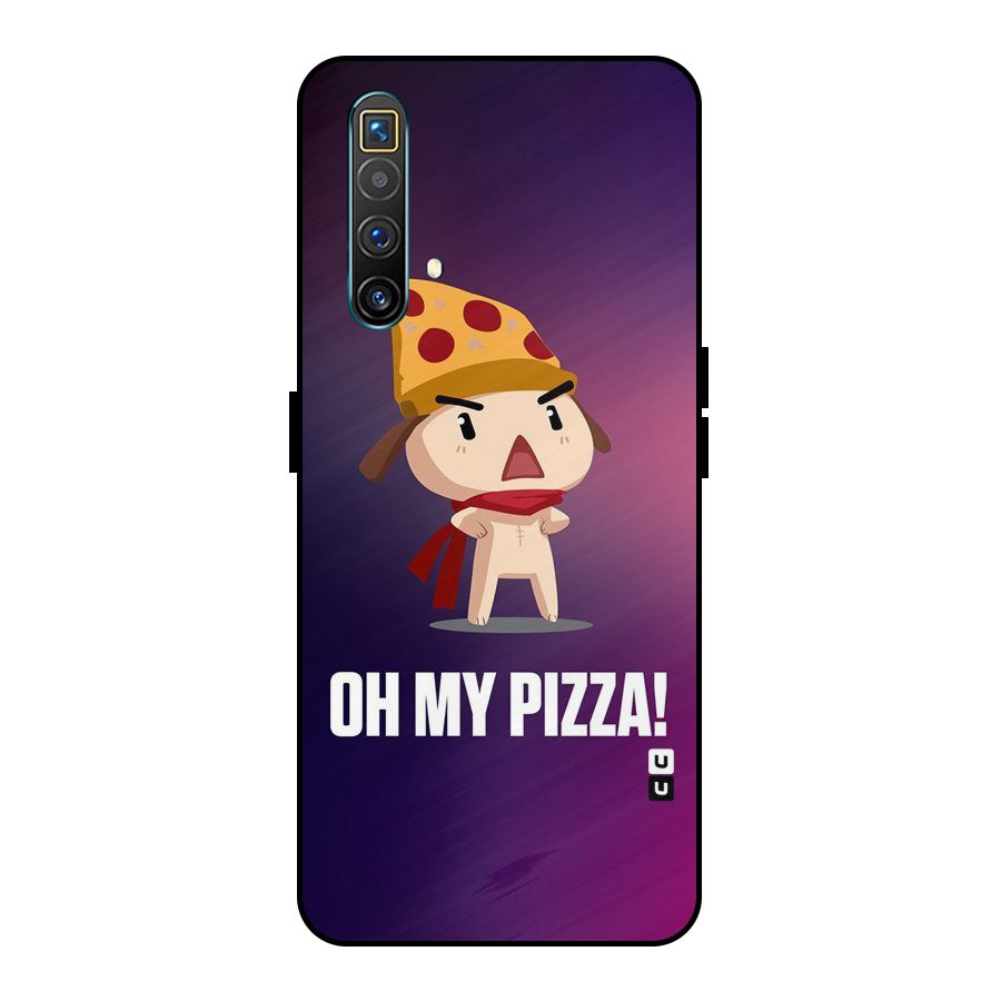 Oh My Pizza Metal Back Case for Realme X3 SuperZoom