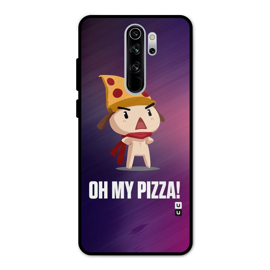 Oh My Pizza Metal Back Case for Redmi Note 8 Pro
