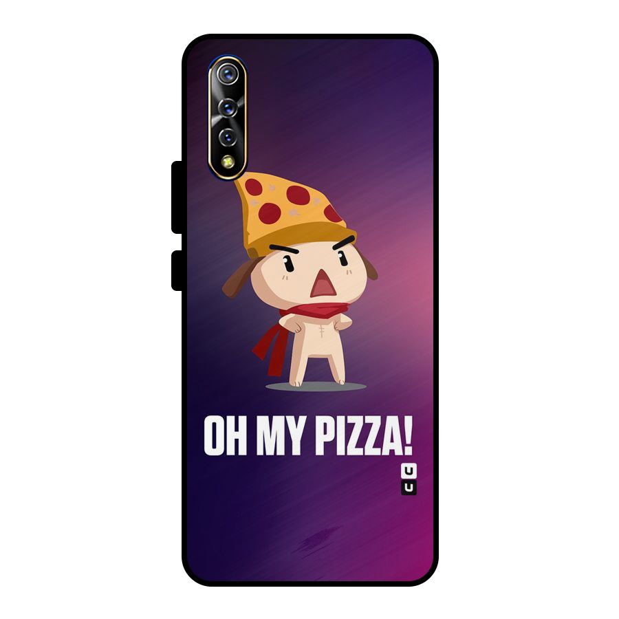 Oh My Pizza Metal Back Case for Vivo S1