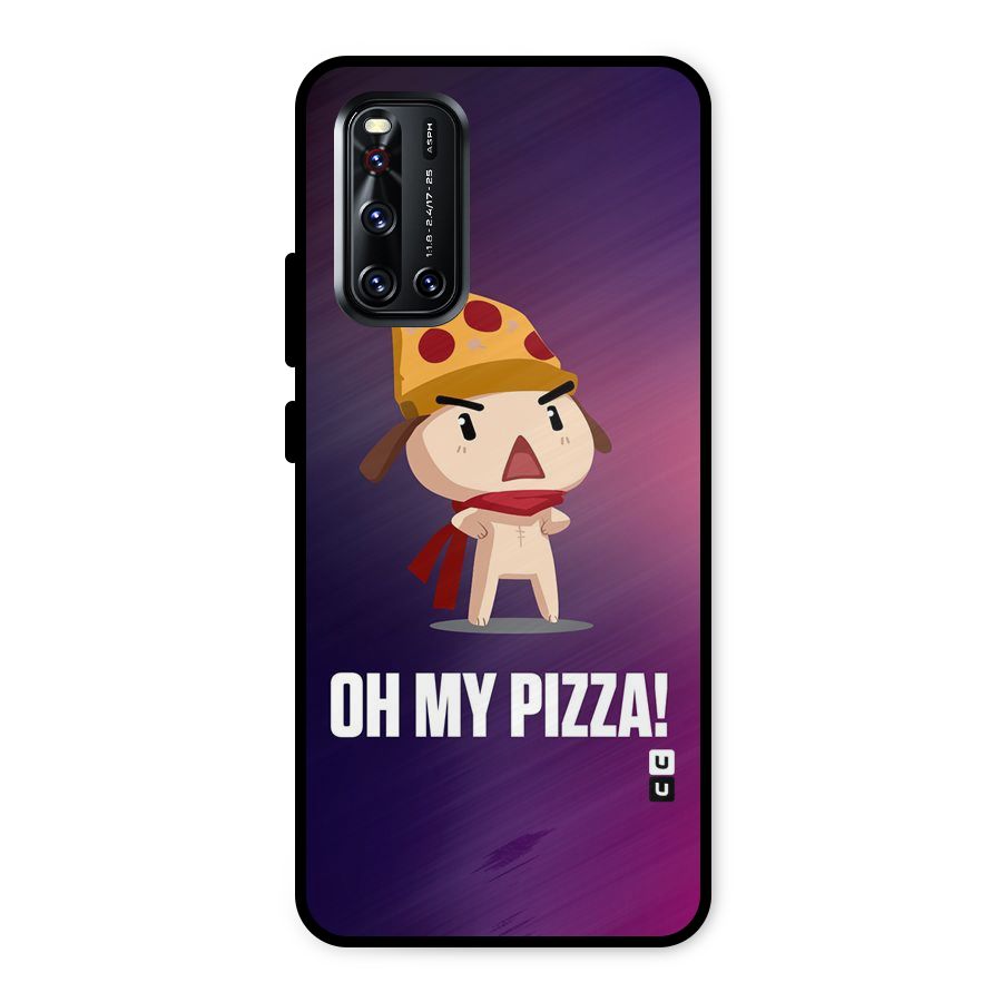 Oh My Pizza Metal Back Case for Vivo V19