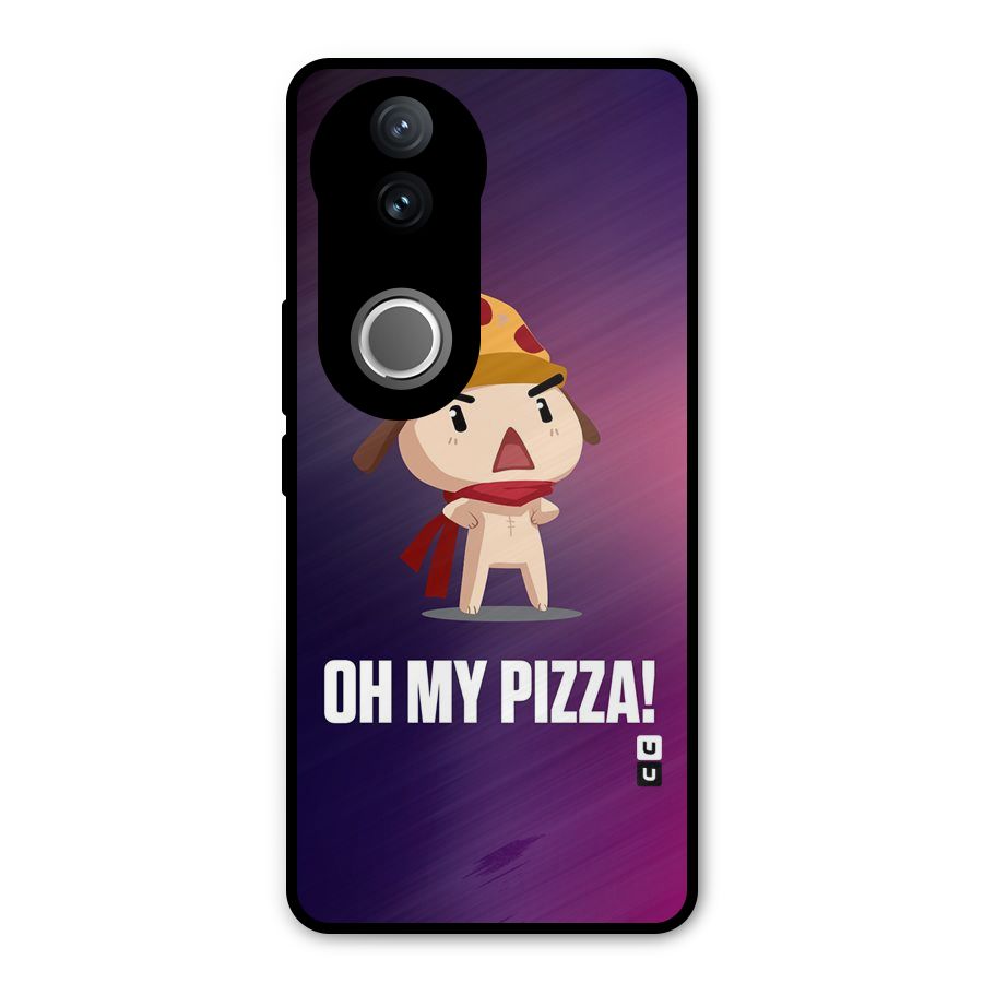 Oh My Pizza Metal Back Case for Vivo V50e