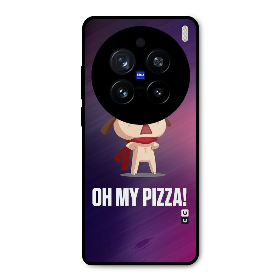 Oh My Pizza Metal Back Case for Vivo X200 Pro