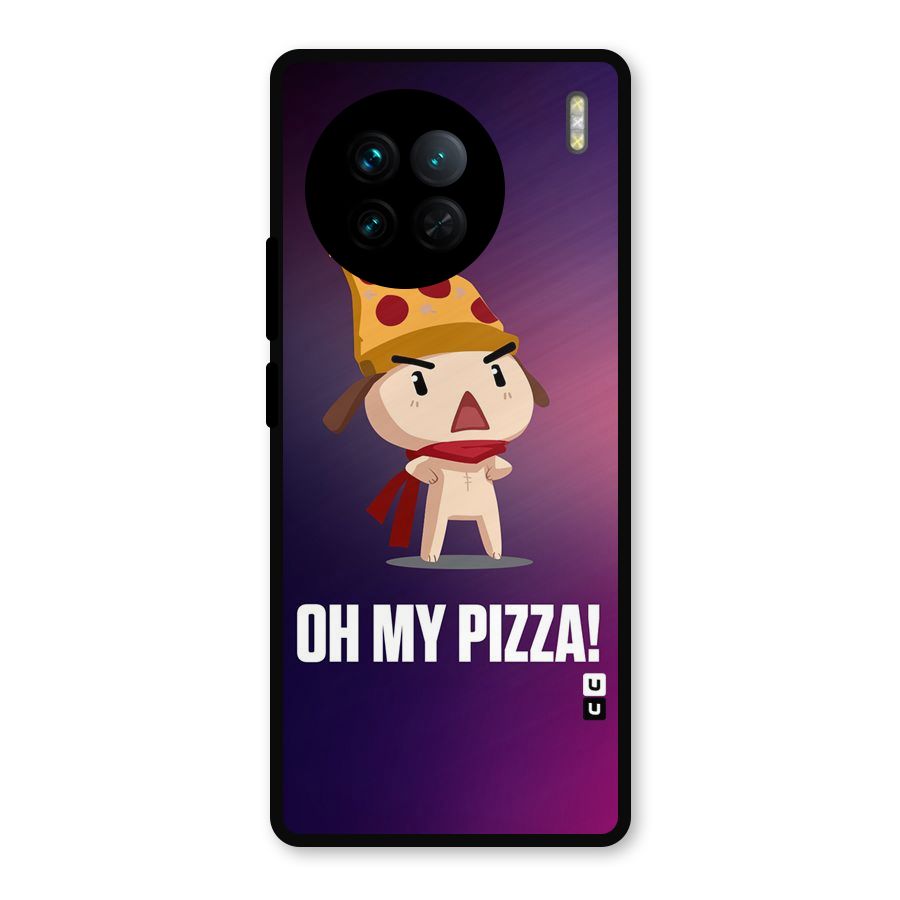 Oh My Pizza Metal Back Case for Vivo X90