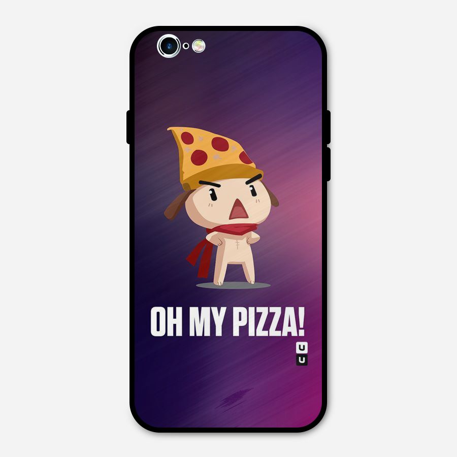 Oh My Pizza Metal Back Case for iPhone 6 6s