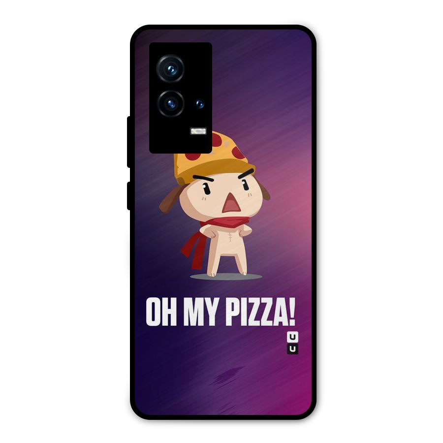Oh My Pizza Metal Back Case for iQOO 9 5G