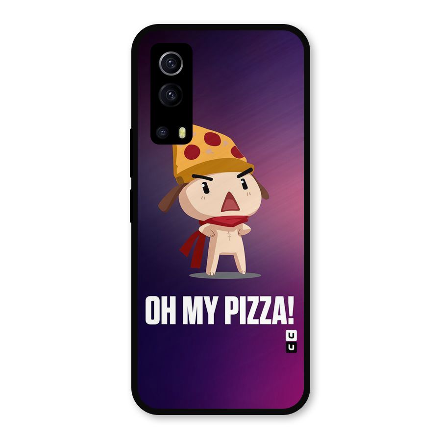 Oh My Pizza Metal Back Case for iQOO Z3