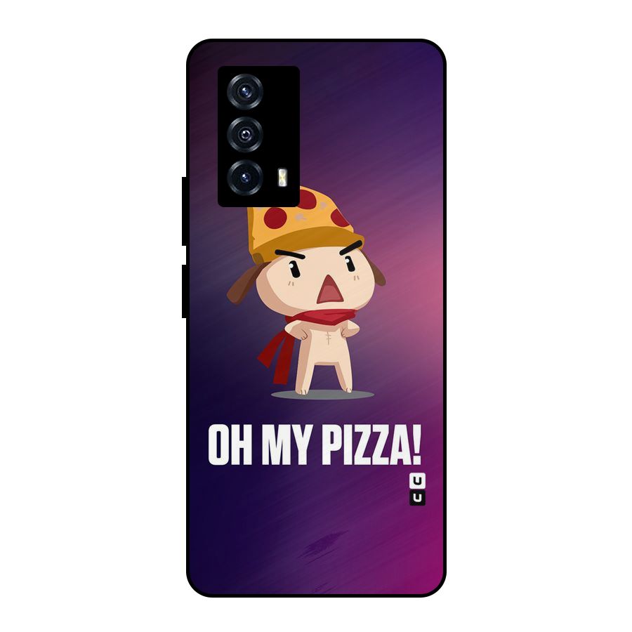 Oh My Pizza Metal Back Case for iQOO Z5