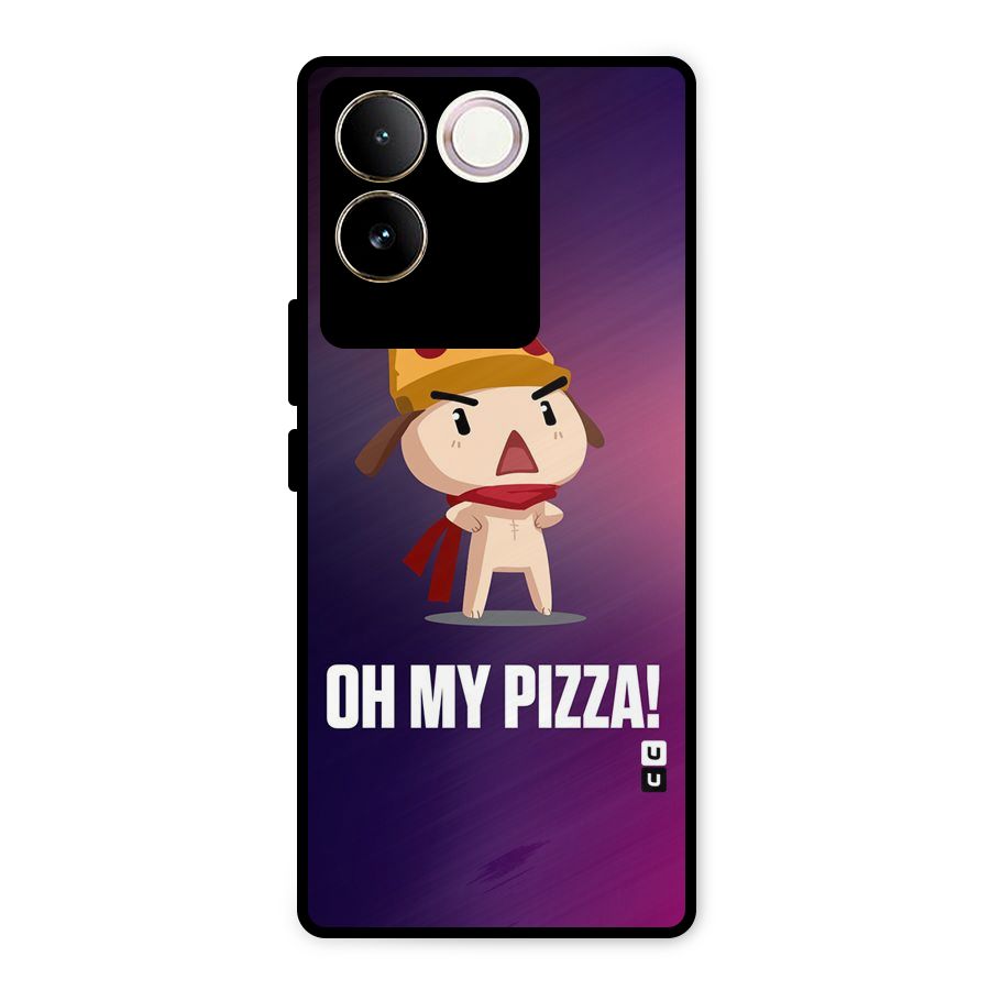Oh My Pizza Metal Back Case for iQOO Z7 Pro