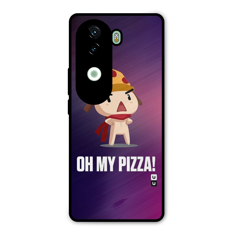 Oh My Pizza Metal Back Case for iQOO Z9s
