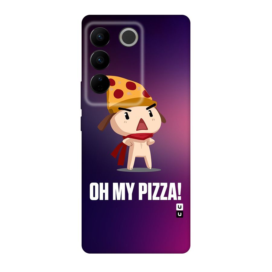 Oh My Pizza Original Polycarbonate Back Case for Vivo V27