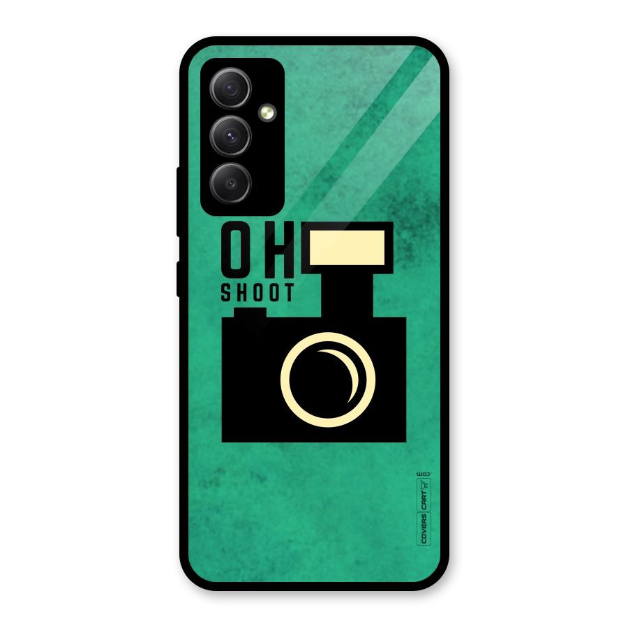 Oh Shoot Glass Back Case for Galaxy A34